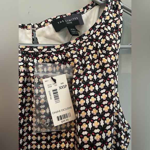 NWT The Limited midi sleeveless dress XXSP - Picture 2 of 6